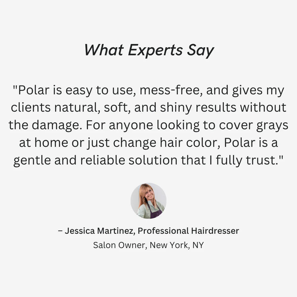 Polar Hair Instant Dye Shampoo